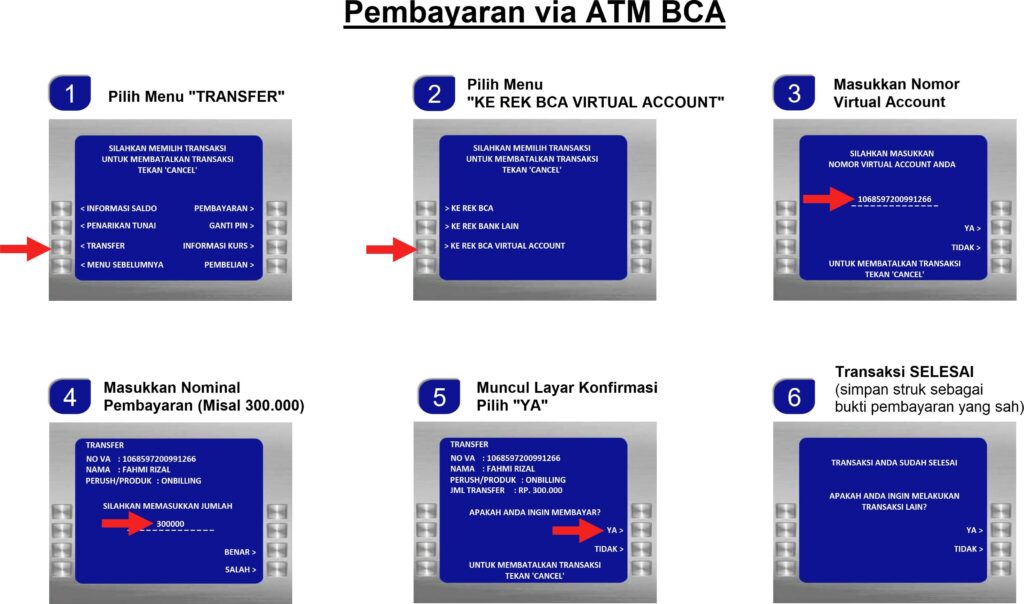 Panduan Pembayaran Bnetfit melalui Bank BCA